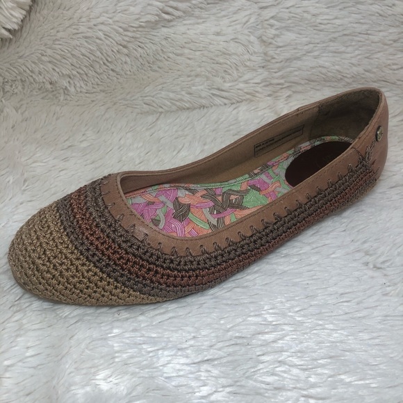 The Sak | Shoes | The Sak Womens 7 Crochet Slip On Ballet Flats | Poshmark